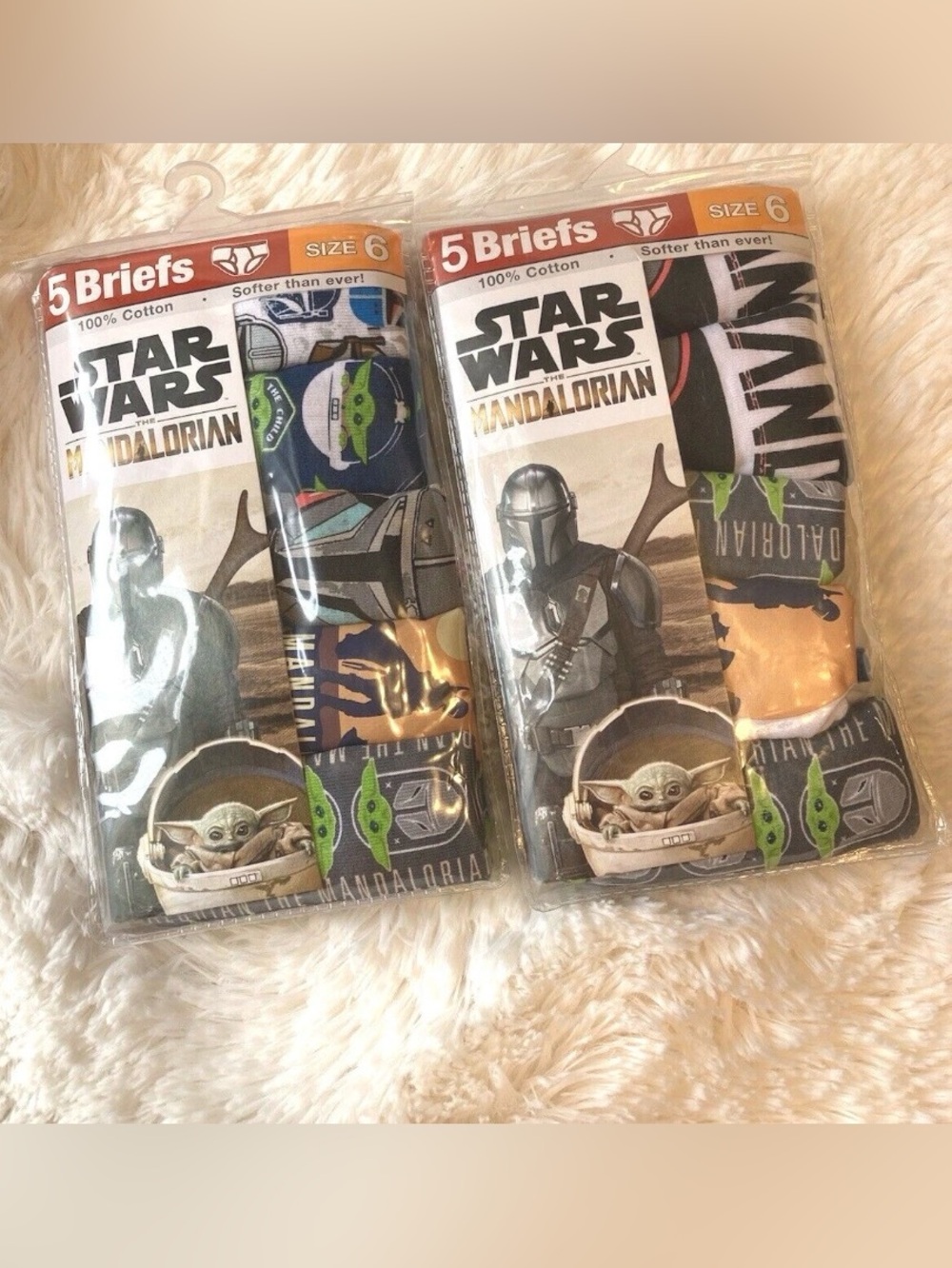 Star Wars boys size 6 underwear briefs-2 NEW packages 10 pair total